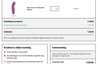 50% extra kassakorting op Skins Seksspeeltjes bij Kruidvat