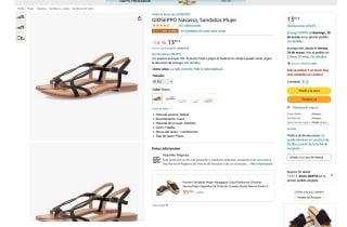 Sandalias GIOSEPPO Navassa mujer por solo 13,87€