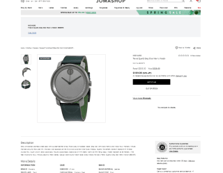 Reloj Movado Trend por solo 226€ en Jomashop