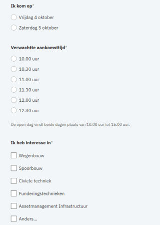 Infra open dagen van VolkerWessels in Dordrecht op 4 en 5 oktober