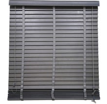 SOLUNA Houten jaloezie 50 mm grijs 100x175 cm voor €24,95 bij Hornbach