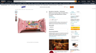 Bandama Cubanitos Ambrosias Rellenas de Crema 28g por 0,42€