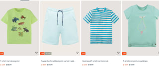 Tot 50% korting op heren en kids kleding bij Tom-tailor