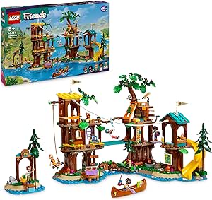 LEGO Friends Avonturenkamp boomhut 42631 voor €89,99 bij Amazon