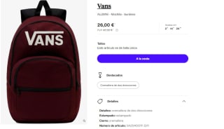 Mochila Vans ALUMNI por 26€