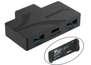 SABRENT Hub de Juegos USB Tipo C de 3 Puertos para Steam Deck por solo 16,19€