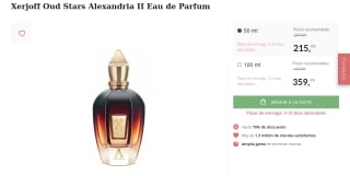 Xerjoff Oud Stars Alexandria II por 215,99€