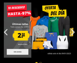Ofertas de hasta -95%