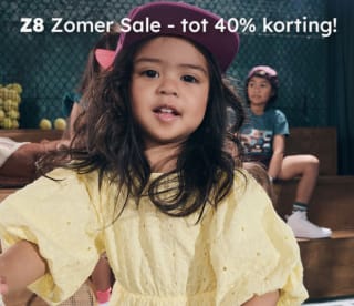 Kixx zomersale tot 40% korting op kids kleding van Z8