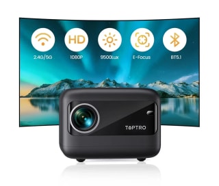 Miniproyector TOPTRO TR25 WiFi, Bluetooth, 1080p por 76,24€