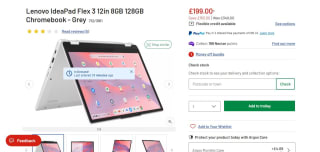 Lenovo IdeaPad Flex 3 Chromebook: £199
