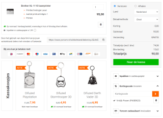 €5 korting bij Yorcom