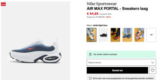 Nike Air Max Portal Damesschoenen voor €54,95 bij Zalando