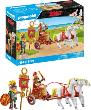 Playmobil Asterix: Romeinse strijdwagen (71543) voor €14,99 bij Amazon