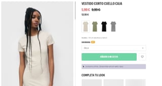 Vestidos, mallas, leggins y mas cosas de mujer en Pull&Bear desde solo 5,99€