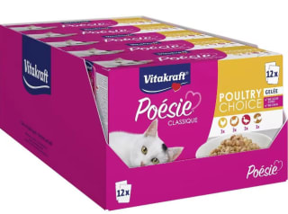 Comida húmeda para gatos VITAKRAFT Poésie Classique - pack x60 por 21.59€