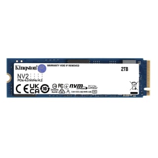 Disco duro Kingston NV2 2TB SSD PCIe 4.0 NVMe M.2 por 99,99€