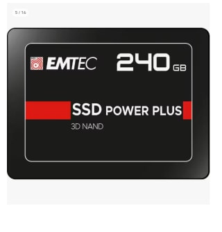 Disco duro interno SSD Emtec X150 SATA III 240 GB por 12.2€