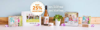 Tot 25% korting op fotocadeaus bij Smartphoto