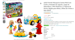 Lego Friends Peluquería Canina Móvil con Coche y Animales por 7,49€