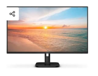 Monitor Full HD de 27 Pulgadas, marca Philips 27E1N1100A Integrado Altavoz, Tiempo de Respuesta de 1 ms por 94,90€