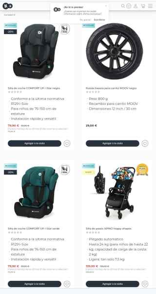 -7% Adicional en Kinderkraft.