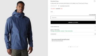 Chaqueta de hombre DRYZZLE FUTURELIGHT The North Face por 124.99€