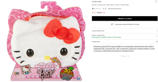 Bolso interactivo de Hello Kitty Purse Pets por 20€