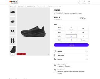 Zapatillas PUMA SKYROCKET LITE running asfalto por 31€