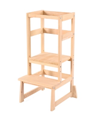 Kukka Houten Leertoren Keukenhulp voor €49,99 bij Kruidvat