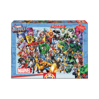 Puzzle Educa los Héroes de Marvel de 1000 piezas