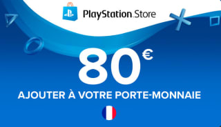 Carte cadeau PlayStation Store à 67.99€