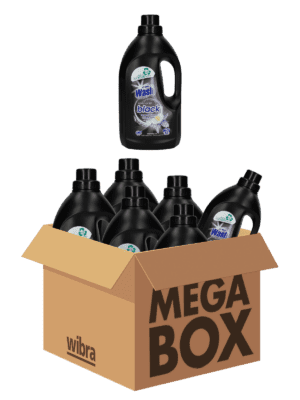 6 flessen vloeibaar wasmiddel 1,5 liter voor € 14.99 bij de Wibra