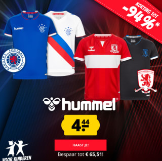 Diverse Hummel Kindershirts voor €4,44 bij Sport Korting