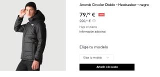 Anorak para Hombre The North Face Circular Diablo por 79.99€