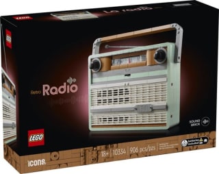 LEGO 10334 Retro radio voor €84,99 bij Bol
