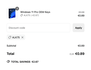 Clave Windows 11 Pro a tan solo 0,89€
