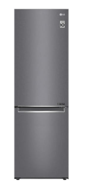 Frigorífico combi de 186cm Inox Grafito Antihuellas LG GBP61DSPGN por 574€