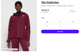 Chaqueta Outdoor para Mujer The North Face DRYZZLE FUTURELIGHT por 185€