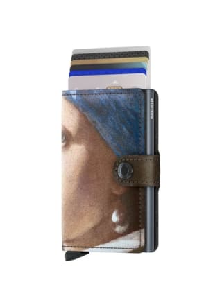 Secrid Miniwallet Art Rijksmuseum night watch en Het Meisje met de Parel pasjeshouders voor €45 p.s. bij de bijenkorf