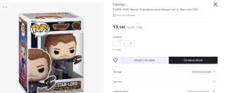 Funko Pop! Guardianes de la Galaxia Vol. 3 a menos de 10€
