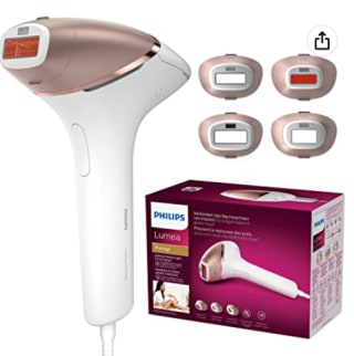 Philips Lumea Ontharingsapparaat met 4 opzetstukken voor €299,98 bij Amazon.nl