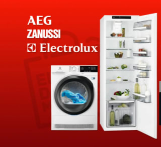 15% EXTRA descuento en electrodomésticos AEG, Electrolux y Zanussi
