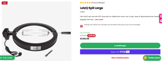 LetzQ Spit Kamado 18″ Large voor €149,99 bij Vuurenrook