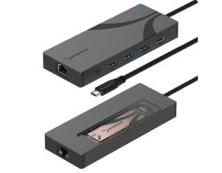 SABRENT Carcasa SSD M.2 NVMe y SATA USB 3.2 HUB C Docking Station por solo 59,99€€
