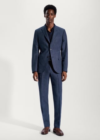 Traje Americana 100% lino Hombre por solo 13,99€