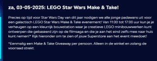 Bouw zelf een Lego Star Wars U-Wing en neem hem mee naar huis
