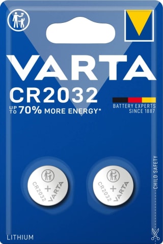 Varta Pila de botón de litio de 3V 2 unidades por 1,19€