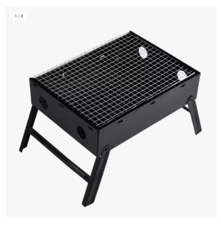 Barbacoa de Carbón, Plegable, de Sobre Mesa, Portátil por 11.03€ (Cuenta Nueva 6.62€)