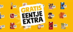1+1 gratis aanbiedingen bij Jumbo